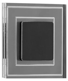 LDST KE-01-SC-BZ8 - LED Oświetlenie schodowe KELLY 8xLED/1,2W/230V czarne matowe