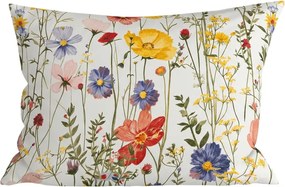 Poszewka na poduszkę z mikrofibry WILDFLOWERS 50x70 cm, kolorowa