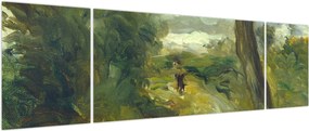 Obraz - Auguste Renoir, Landscape between Storms, reprodukcje (170x50 cm)