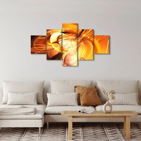 Obraz abstrakcji (125x70 cm)