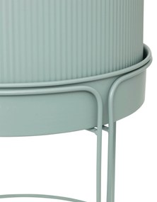 Donice metalowe, 2 sztuki, AZE, Ø 30 cm