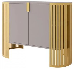 Komoda nowoczesna Zinzit Złoty