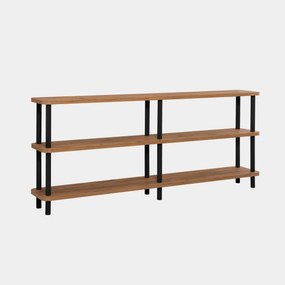 Regał Zen Black and Atlantic Pine