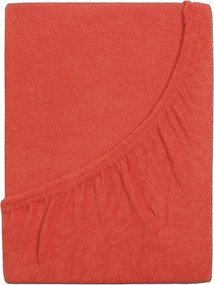 4Home prześcieradło frotte Ideal truskawkowy, 100 x 200 cm, 100 x 200 cm