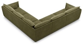 Zielony narożnik (róg zmienny) Vanda – Mazzini Sofas