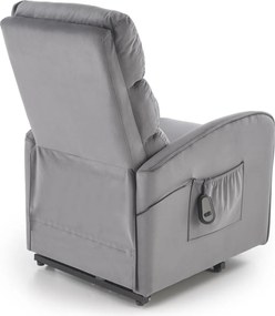 Fotel rozkładany elektrycznie z funkcją pionizacji Maroni Halmar