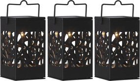Zestaw 3 wiszących lampionów solarnych LED Star Trading Izola, wys. 11 cm