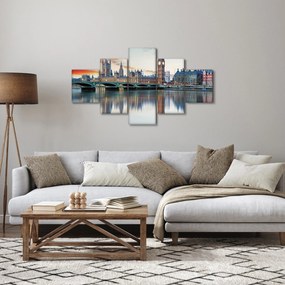 Obraz - Houses of Parliament w Londynie (125x70 cm)