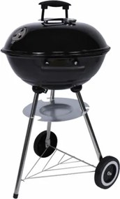 Grill węglowy ogrodowy Nexos 54,5x44,5x81 cm z termometrem