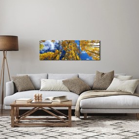 Obraz - Aspen (z zegarem) (90x30 cm)
