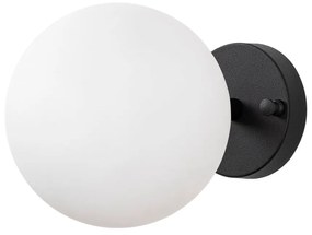 Czarno-biały kinkiet ø 15 cm Atmaca – Opviq lights