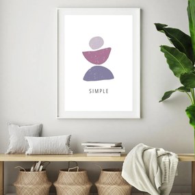 Plakat - Simple (A4)