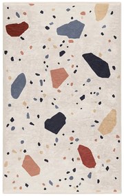 Kremowy dywan odpowiedni do prania 80x150 cm Cracked Terrazzo – Mila Home