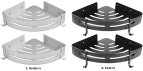 Zestaw narożnych półek pod prysznic 2 sztuki L0-A21