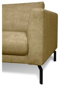 Musztardowa sofa 216 cm Gomero – Scandic