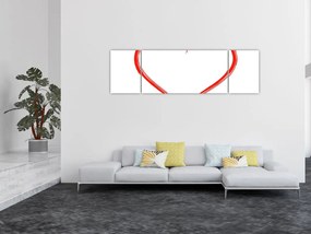 Obraz serca (170x50 cm)