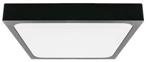LED Plafon łazienkowy LED/30W/230V 4000K IP44 42x42 cm czarny