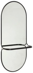 Lustro ścienne z półką 21x102 cm Carry – Hübsch