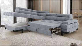 Narożnik SELVA L z funkcją spania i pojemnikiem AUSTIN 18 WERSAL