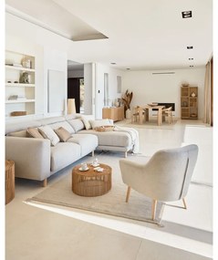Beżowy fotel Candela – Kave Home
