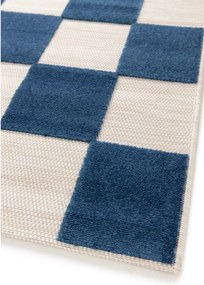 Niebieski/kremowy dywan odpowiedni na zewnątrz 160x230 cm Cuadros – Universal