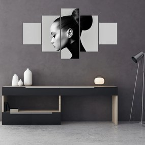 Obraz - Profil pięknej kobiety (125x70 cm)