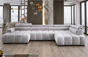 Narożnik BULL XL Prawostronny z elektryczną funkcją regulacji tkanina Salvador 13 WERSAL