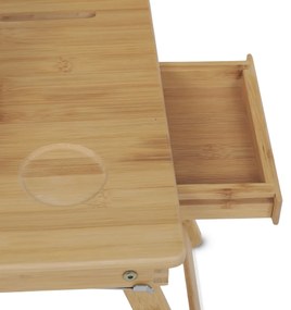 Stolik pomocniczy B069 NAT, bambus