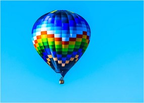 Obraz na szkle - Balon na gorące powietrze (70x50 cm)