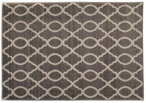 Dywan Lotto geometria jasno szary 133 cm x 190 cm