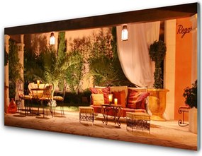 Panel Kuchenny Malownicza Restauracja Miejska