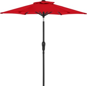 Doppler LIFE parasol ogrodowy 180 cm czerwony