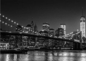 Obraz mostu Brooklyn Bridge w Nowym Jorku (70x50 cm)