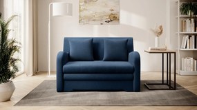 Sofa rozkładana z funkcją spania ARIO granatowa ELTAP