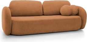 Sofa OLIO z funkcja spania i pojemnikiem MIEDZIANY ARAGON 56