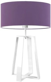 Okrągła lampka nocna na białym stelażu - EX962-Shotos- 18 kolorów