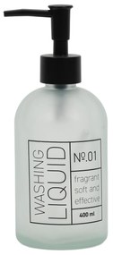Szklany dozownik na mydło, 400 ml