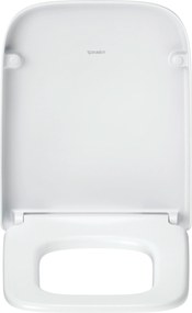 Deska sedesowa Duravit Univavo system Soft-CloseBiała - Wolnoopadająca - Mechanizm Take-Off