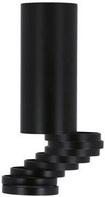 Czarna metalowa lampa sufitowa S5-Z58