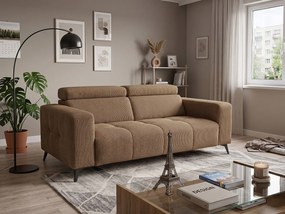 Kanapa Nicolette Elektryczna z USB i Regulowanymi Zagłówkami – Nowoczesna Sofa Premium
