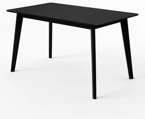 Stół z czarnym blatem 70x120 cm Vojens – House Nordic