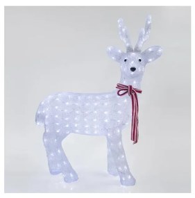 LED zewnętrzna dekoracja świąteczna LED/6W/230V IP44 biały zimny renifer