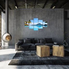 Obraz  - Bora-Bora, Polinezja Francuska (125x70 cm)