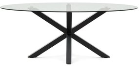 Stół ze szklanym blatem 100x200 cm Argo – Kave Home