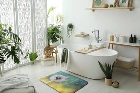 Dywanik do łazienki Dywanik do łazienki Roślina Dmuchawiec