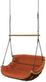 Podwójna huśtawka ogrodowa terracotta K1-P39