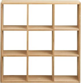 Wielopoziomowa półka z litego drewna sosnowego w naturalnym kolorze 46 cm Moss – House Nordic