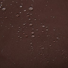 Outsunny baldachim do metalowych pawilonów pawilon ogrodowy namiot imprezowy namiot ogrodowy poliester 3x4 m kawowy