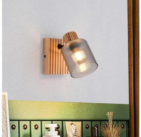 Brilagi - Kinkiet punktowy HYGGE 1xE14/15W/230V drewno kauczukowe/dymione