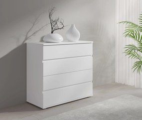 Komoda SILVA 91,2 cm do Salonu Sypialni Biały